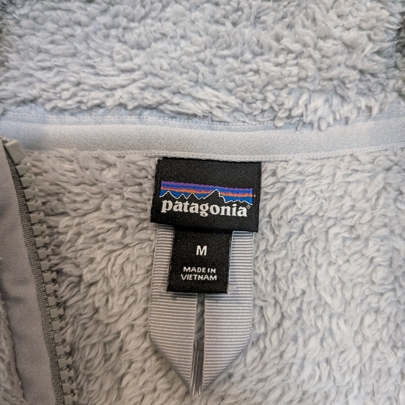 Patagonia Los Gatos Gray Fleece 1/4 Zip Women's M Sherpa - Picture 4 of 8